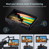 Picture of FEELWORLD FW568S 6 Inch SDI Field Monitor Full HD 1920x1080 IPS DSLR Camera Monitor with Waveform LUT Peak Video Focus F970 External Power and Install Kit 3G SDI 4K HDMI Input 8.4 V DC Output