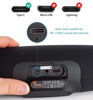 Picture of USB Power Charger Charging Cable Cord Compatible with for JBL Charge 4, Charge 5, JBL Flip 5,Flip 6, JBL Pulse 4 Clip4, JRPOP, Endurance Peak II, JBLCHARGE4BLKAM Wireless Bluetooth Earphones Speakers