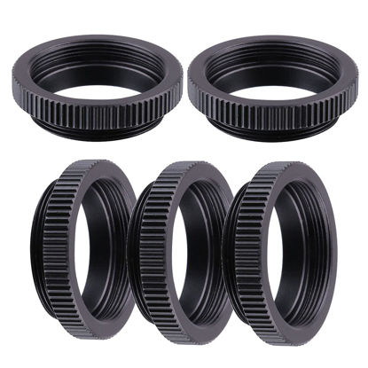 Picture of 1mm 2mm 5mm 7mm 8mm 9mm 10mm 15mm 20mm 25mm 30mm 40mm 50mm Camera C-Mount Lens Adapter Ring C to CS Extension Tube for CCTV Security Cameras