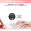 Picture of SOPPY Keyboard Case for iPad 9.7 inch, Detachable Bluetooth Keyboard for iPad 6th Generation,iPad 5th Generation, iPad Pro 9.7 inch, iPad Air 2/1, with Auto Wake/Sleep & Built-in Pencil Slot- Pink-US