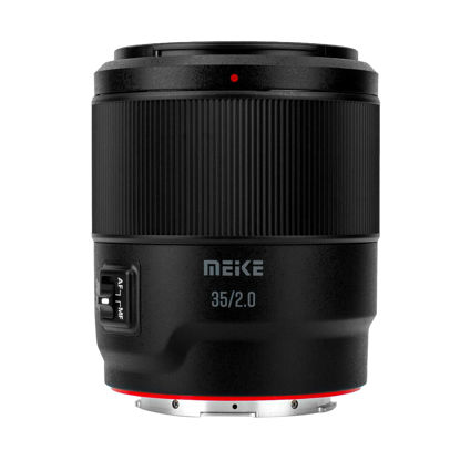 Picture of Meike 35mm F2.0 Auto Focus Full Frame STM Lens Compatible with Panasonic Lumix Sigma Leica L-Mount Cameras S1H S1 S5 S5 Mark II S1R S9 SL SL2 FP FPL