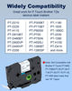 Picture of Label Maker Tape TZe-231 Replacement for Brother P-Touch Label Maker PT-D210 D220 H110 D600 D400 by FETIONS, Compatible with TZe TZ 12mm X 8m 0.47” Laminated Waterproof Tape, Black on White,4 Pack