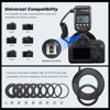 Picture of Godox MF R76 Micro Ring Flash 76Ws CCT 5000K 660 Full-Power Flashes Recycle Time 0.1-1.5S for Canon Nikon Sony Fuji Olympus Panasonic DSLR Cameras