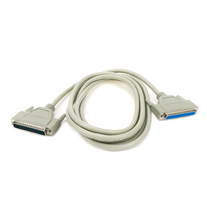 Picture of Dahszhi DB37 Serial Extension Cable 37 Pin 3m/10ft Male to Female for PC Printer Network Modem