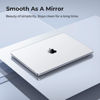 Picture of EooCoo Case Compatible with MacBook Air 15 inch M3 M2 A3114 A2941 2024-2023 Release [Ultra Craystal Clear] Slim Transparency Protective Cover Case, Transparent