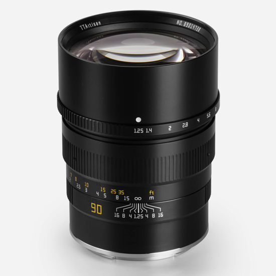 Picture of TTArtisan 90mm f1.25 mirrorless Camera Lens Manual Focus X1D/XCD Mount Like Cameras XID I,XID II,X2D