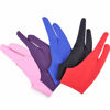 Picture of Gzingen 5 Pieces Artist Glove for Drawing Tablet, Two-Finger Tablet Drawing Gloves, Digital Artist Gloves for Graphics Pen Drawing Tablet Monitor Painting, Artist Glove for Right Hand and Left Hand