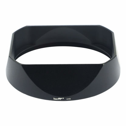 Picture of Haoge LH-LQ Metal Square Lens Hood for Leica Q2 Q Q-P QP q Camera Accessories Black