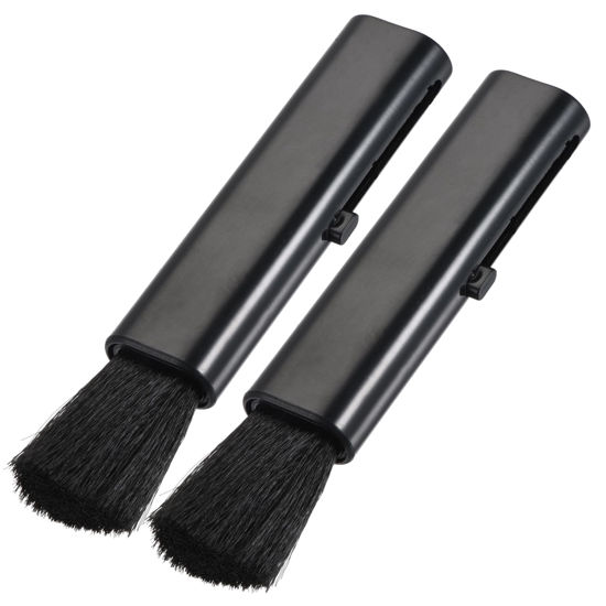 Picture of MECCANIXITY Computer Cleaning Brush Tools Soft Bristle with 3.6 Inch Plastic Handle for Keyboard, Camera Lens, Electronics, Home, Office, 2 Pack