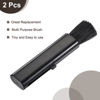 Picture of MECCANIXITY Computer Cleaning Brush Tools Soft Bristle with 3.6 Inch Plastic Handle for Keyboard, Camera Lens, Electronics, Home, Office, 2 Pack