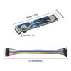 Picture of XIITIA 3pcs HLK-LD2410B-P Human Presence Radar Module with Pins Bluetooth LD2410B LD2410 Human Radar Sensor Board with 10Pin 20CM Cable