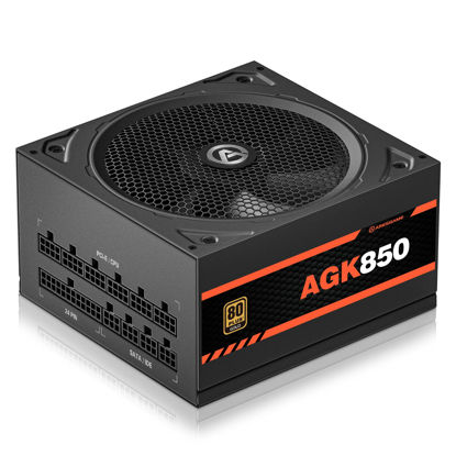 Picture of Power Supply 850W Fully Modular 80Plus Gold Certified PSU (ARESGAME, AGK850)