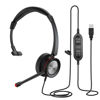 Picture of MAIRDI PC Headset with Microphone Noise Canceling, USB Computer Headset with Mic for Laptop Teams Zoom Office Work Call Center Business Softphone, Dictation Headset for Dragon Naturelly Speaking