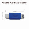 Picture of HTTX USB 3.0 Adapter - Type A Female to Type B Female Connector Converter Adapter (2-Pack)