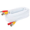 Picture of BNC Video Power Cable 50 Feet Pre-Made All-in-One Video Security Camera Cable Wire with Two Connectors for CCTV DVR Surveillance System