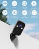 Picture of RICHCHO 4Pack Wireless Battery-Powered Security Camera Outdoor, 2K HD Resolution, Color Night Vision, 110° Viewing Angle, AI Motion Detection, 2-Way Talk, Cloud/SD Storage Support