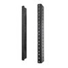 Picture of RIVECO 2 PCS 6U Rack Rails, Tapered Holes Rack Mount Rails for Recording & Network Wooden Cabinet Mounting, 3.0 mm Thickness Steel Heavy Duty, Screws Included