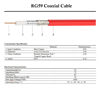 Picture of 50FT SDI Cable BNC Cable XRDS-RF HD SDI Cable BNC Digital Video Cable 75 Ohm RG59 BNC Male Cable for 4K 1080P 3G/6G HD SDI Camera Monitor Video Recorder SDI to HDMI Converter Splitter Security Camera