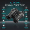 Picture of Dsoon 3D VR Night Vision Goggles,8K UHD Night Vision Binoculars for Adults, Auto Wake and Seamless 3D Integration Tech,Infrared Goggles, Rechargeable with 8K Photo & 4K Video,64GB TF Card Not Included