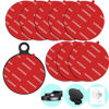 Picture of 8 Pack 2.76"(70mm) Very High Bond Sticky Adhesive Replacement,Circle Double Sided Pads Gule for Dashboard/Windshield Suction Cup Phone Holder Car DVR Home Suction Hooks GPS Navigation (Red)