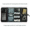 Picture of ProCase Electronic Organizer Cord Pouch, Travel Cable Charger Phone Accessories Bag Organizer Roll up Tech Carrying Case for USB Cables SD Memory Cards Earphone Flash Hard Drive -Red