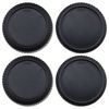Picture of eMagTech 2 Sets Front Body Cap & Rear Lens Cap Cover Kit Compatible with Fuji X Mount DSLR Camera X-T4 X-T3 X-T2 X-T1 X-T30 X-T20 X-T10 X-H1 X-T200 X-T100 X-PRO 3