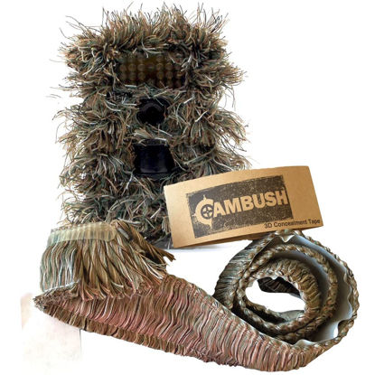 Picture of 3D Camo Tape to Hide Trail Cameras: CAMBUSH Adheres to Game Cameras & Security Cameras