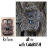 Picture of 3D Camo Tape to Hide Trail Cameras: CAMBUSH Adheres to Game Cameras & Security Cameras