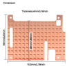 Picture of Geekworm 4mm Thickness Copper Heatsink for Raspberry Pi 4(Not Include Raspberry Pi 4)