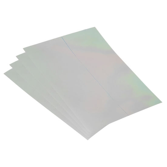 Picture of PATIKIL 10.5" Polarized Film Sheets, 4 Pack Adhesive Polarizer Linear Polarizing Filter 21.7x16.5cm for Screen Photography Lighting, 90 Degree