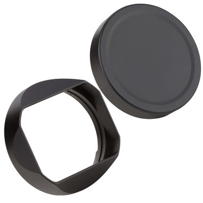 Picture of Haoge Lens Hood Metal Square Bayonet for Sigma 35mm F2 50mm/f2 DG DN | Contemporary Mirrorless Lens Sony E-Mount or Leica L Mount