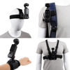 Picture of PellKing Accessories Kit for DJI Osmo Pocket 3,New Quick Release Head Strap Mount + Chest Mount Harness + Backpack Clip Holder + 360°Rotating Wrist Strap