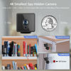 Picture of Jayol 2022 Hidden Camera Detector, Mini Spy Camera with Audio, HD 4K Wireless Hidden Live Stream, Night Vision and Motion Activated Spy Cam Nanny Cam, Security Camera for Home and Outdoor