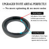 Picture of Eifuday AirTag Holder for Slim Wallet, Metal Wallet Rotating Installation AirTag Cash Strap, Wallet AirTag Case, AirTag Accessories (Full Set - AirTag Strap Holder)