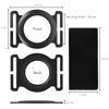 Picture of Eifuday AirTag Holder for Slim Wallet, Metal Wallet Rotating Installation AirTag Cash Strap, Wallet AirTag Case, AirTag Accessories (Full Set - AirTag Strap Holder)