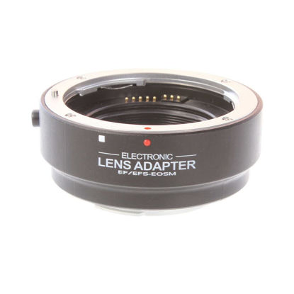 Picture of Hersmay EF-EOSM Auto Focus Lens Mount Adapter for Canon EF EF-S Lens to Canon EOS M EF-M Mount Mirrorless Camera Body M1 M2 M3 M5 M6 M10 M50 M100 M200, M50 Mark II, M6 Mark II