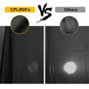 Picture of CPLIRIS 10x20ft Black Backdrop for Photography, Pure Polyester Black Photo Booth Backdrop Collapsible Black Screen Curtain with for Portrait Photoshoot, Party and Video