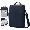 Picture of Dadanism 9-11 Inch Tablet Sleeve Shoulder Bag for iPad 10.2 2021-2019, iPad Pro 11 2021-2018, iPad Air 5/4 10.9, iPad 10th Gen 10.9 2022, Galaxy Tab A8 10.5, Tablet Protective Handbag, Dark Blue