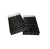 Picture of Aluminum Heatsink SJZBIN 2PCS 80x40x11mm Black Heat Sinks Radiator Board Cooling Radiator Fin Heat Cooler with Thermal Conductive Adhesive Tape for Cooler Electronics CPU Led Cooling Fin
