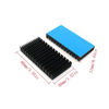 Picture of Aluminum Heatsink SJZBIN 2PCS 80x40x11mm Black Heat Sinks Radiator Board Cooling Radiator Fin Heat Cooler with Thermal Conductive Adhesive Tape for Cooler Electronics CPU Led Cooling Fin