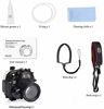 Picture of Seafrogs for Canon 550D T2i 18-55mm Lens 130ft/40m Underwater Camera Housing Waterproof Case