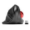 Picture of MicroPack Wireless Trackball Mouse, 2023 New Upgrade Ergonomic Mouse with Wireless Vertical Rollerball Computer Mouse, 3 Adjustable DPI, Easy Thumb Control for PC, Laptop, Mac, Windows - Black