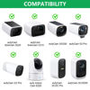 Picture of Flexible Tripod Camera Mount for eufy Solocam S220, Indoor Cam E220/C210, eufyCam 2C/2C Pro/3/S330, 3C/S300 Security Camera, Durable and Sturdy Waterproof Camera Mount, Attached Where You Want