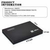 Picture of HWAYO 2.5'' 320GB Ultra Slim Portable External Hard Drive USB3.0 HDD Storage for Xbox One Consle, PC, Laptop (Black)