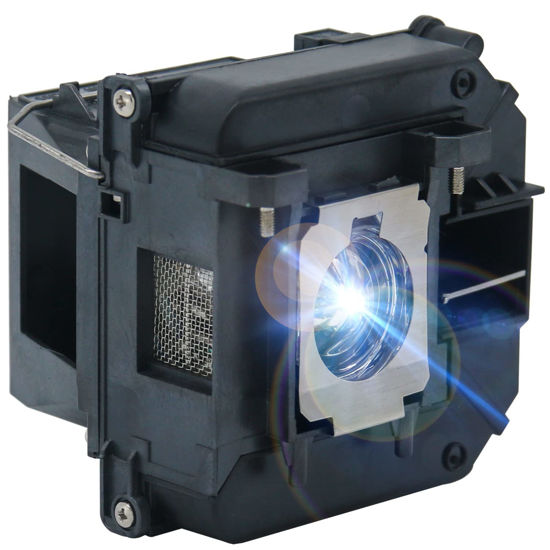 Picture of iQubay ELPLP68/V13H010L68 Replacement Projector Lamp for Powerlite Home Cinema 3010 3010E 3020E H421A H421C H422A H422C H450A H450C EH-TW5900 TW6515C EH-TW6000W HC3010E EH-TW5910 EH-TW6100