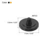 Picture of PATIKIL Camera Shutter Button, 2 Pack Soft Shutter Release Button Pure Copper Camera Button Concave Suitable for Nikon for Fujifilm for Leica DSLR/SLR Camera, Black Golden