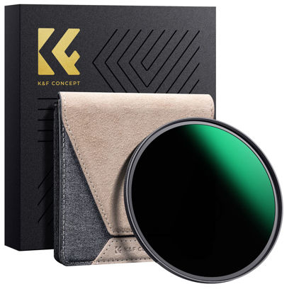 Picture of K&F Concept 72mm ND1000 (10-Stop Fixed Neutral Density Filter) ND Lens Filter with 36 Multi-Layer Coatings, High Definition Camera Lens Filter (Nano-X PRO Series)
