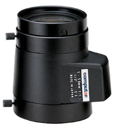 Picture of Computar TG10Z0513FCS 0.33-Inch Varifocal lens 5-50mm F1.3 Auto Iris DC Drive