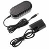 Picture of Hersmay Full Decoded ACK-E6 AC Power Adapter DR-E6 DC Coupler LP-E6 Dummy Battery for Canon EOS 90D 80D 70D 60D 60Da 6D 7D 7D II, 6D II, 5DS, 5DS R, 5D Mark II, 5D III, 5D IV, R R5 R6 Cameras