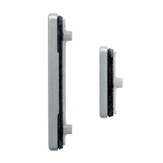 Picture of 2X Power On/Off Volume Button Side Keys Replacement Compatible with Samsung Galaxy S20 / S20+ S20 Plus (Grey)